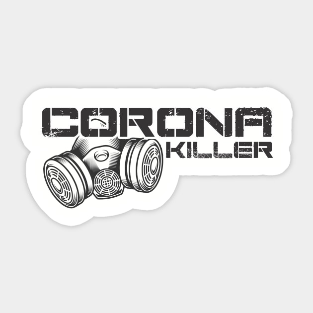 Corona Killer Sticker by SheepDog